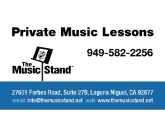 30 min. Private Guitar lesson at The Music Stand