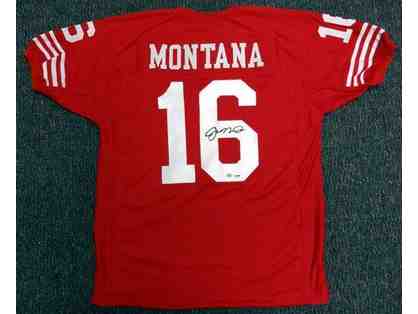 San Francisco 49ers Joe Montana Autographed Jersey