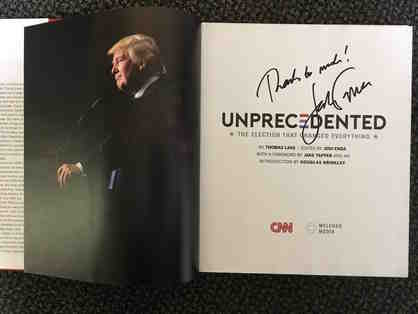 "Unprecedented: The Election That Changed Everything" Signed By Jake Tapper