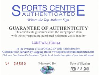 Luke Walton LA Lakers Signed Framed Photo