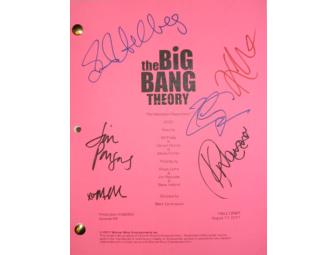 'Big Bang Theory' Script - Signed By the Stars of the Cast