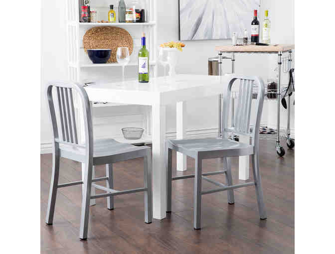 Metal Dining Chairs - Set of 4