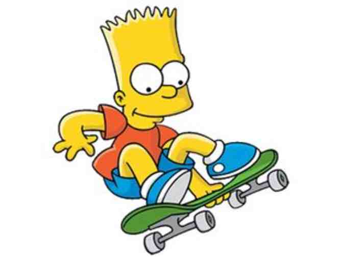 The Simpsons 25th Anniversary Skateboard Deck!! Brand NEW, RARE & VERY RAD!!!