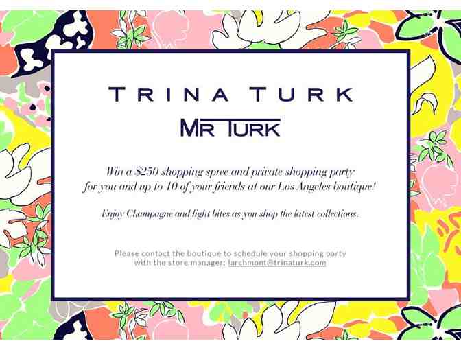 Trina Turk - $250 Shopping Spree & Private Party for Up to 10 Friends!!