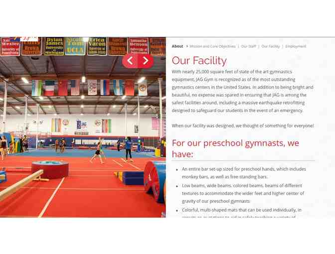 JAG Gym - One Day of Camp for Your Child AND a Friend! (2 kids!!) (B)