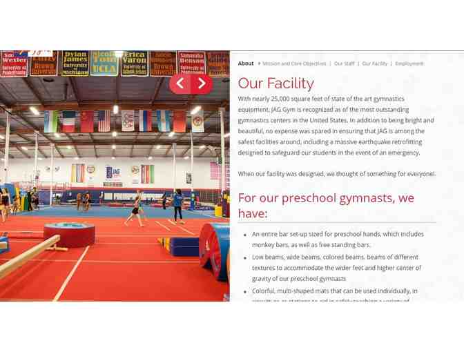 JAG Gym - One Day of Camp for Your Child AND a Friend! (2 kids!!)