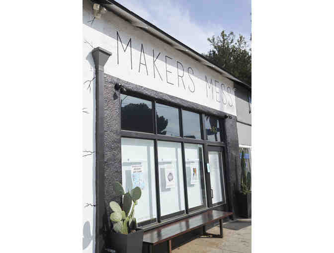 Makers Mess - Day of Camp for ages 4-12 + One Adult Workshop