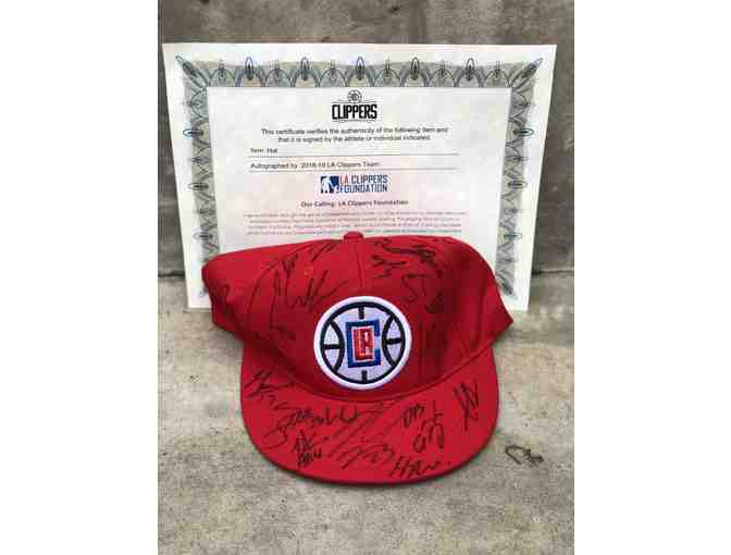 2 Tickets to a Clippers Game + a 2018-2019 LA Clippers Autographed Hat!!!