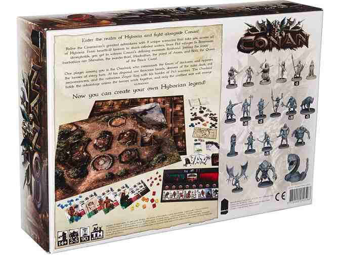 Conan The Barbarian Board Game with Miniatures PLUS Conan Funko Pop! Figurine