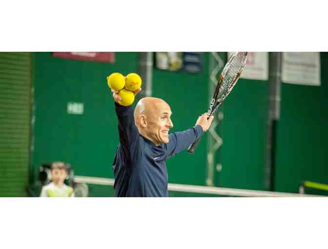 Two-Hour Tennis Lesson from Celebrity Coach Stephen Bauer