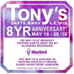 Tony's Darts Away
