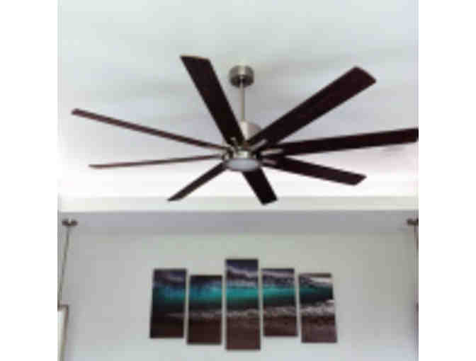 HOMEnhancments 66' Designer Series Ceiling Fan with Light