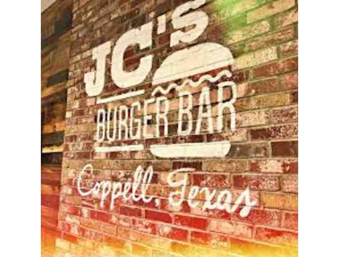JC's Burger Bar - $50 Gift Certificate