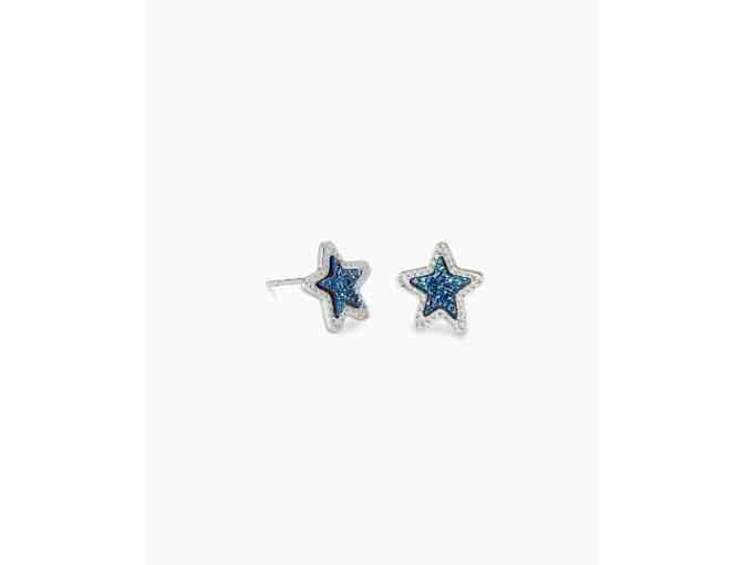 Kendra Scott Blue Star Stud Earrings
