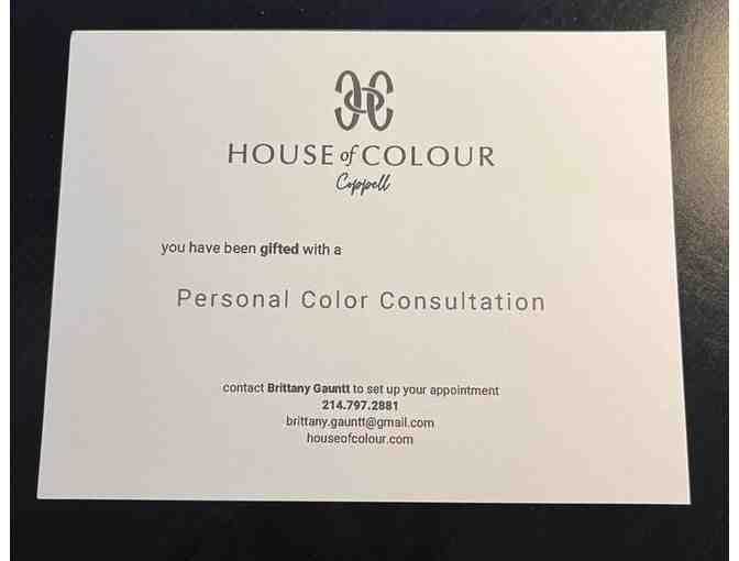 House of Colour- Personal Color Consultation