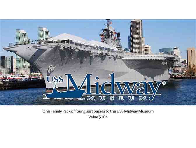 One Family Pack to U.S.S. MIdway Museum - Photo 1