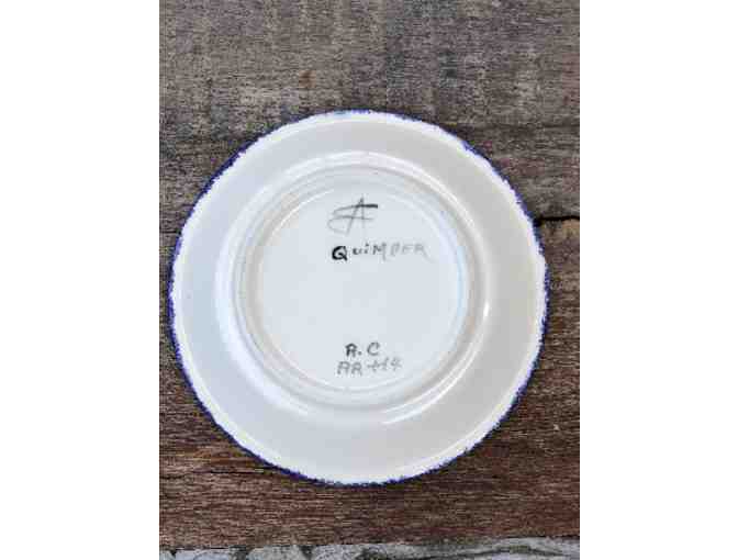 Henriot Quimper Small Round Plate