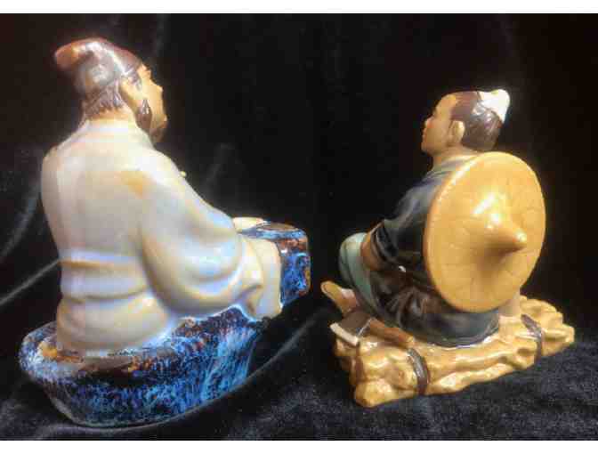 Ceramic Workman and Scribe