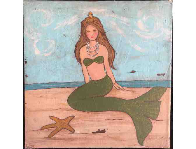 Hand-Painted Mermaid