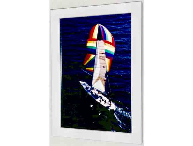 'Running With The Wind,' 4 Beautiful Framed Sailboat Photos