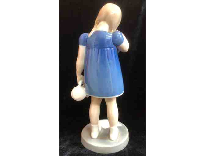 Porcelain Girl with Spilled Milk