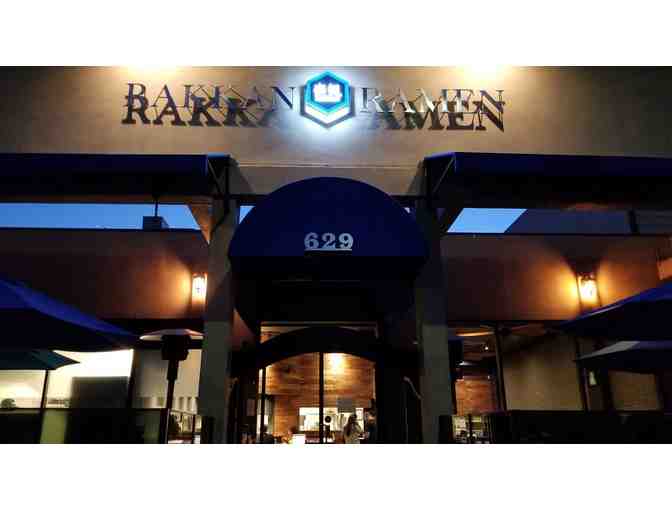 Rakkan Ramen - $50.00 Gift Card