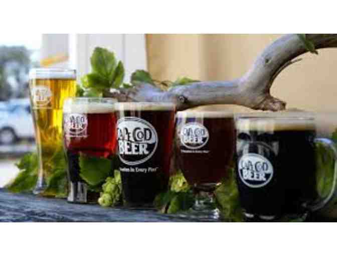 Cape Cod Beer Private Tour and Tasting for 6 & $50 Eclectic Cafe Gift Certificate