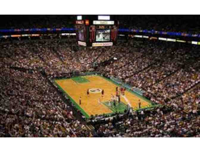 4 Celtics Tickets and Autographed Rajon Rondo Game Jersey