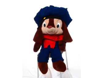 A EXTRA LARGE Fievel and a DVD of 'An American Tail'