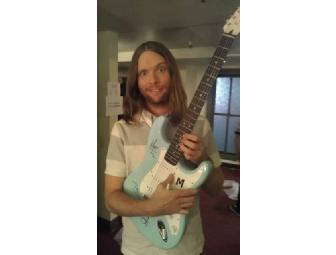 A Maroon 5 Autographed Fender Style Electric Guitar