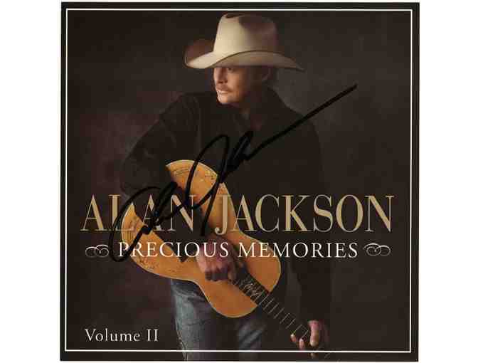 ALAN JACKSON SIGNED PHOTO | BRAD PRISLEY SIGNED CD WHEELHOUSE
