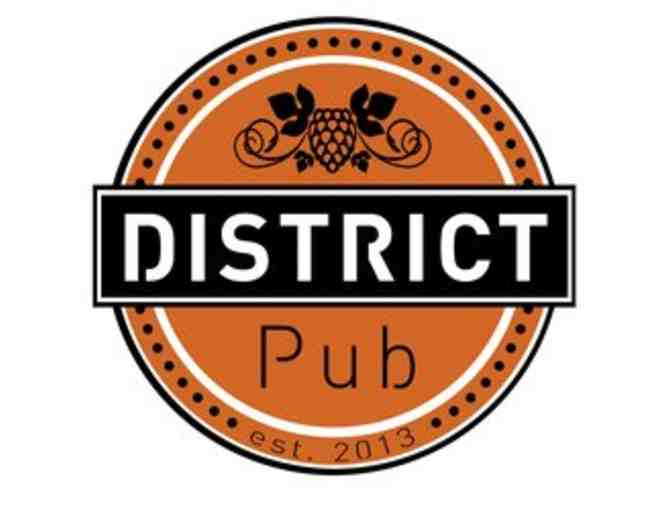 DISTRICT PUB, NORTH HOLLYWOOD - $50 | CARNEY'S $20 + T-SHIRTS