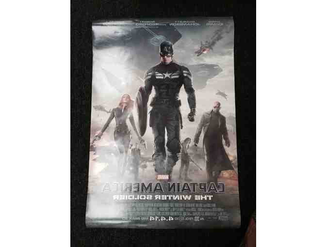 'CAPTAIN AMERICA: THE WINTER SOLDER' SIGNED POSTER