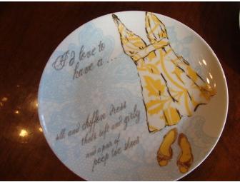 Rosanna Plate Set & Candle Holders from Curtsy Bella