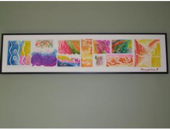 Watercolor Collages - Mr. Pittman's 2nd & 3rd Grade Class