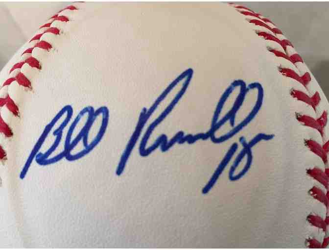 Signed Major League Baseball by Steve Garvey, Bill Russell, Ron Cey, Davey Lopes