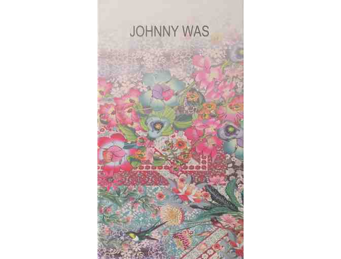 Johnny Was Large Square Silk Scarf