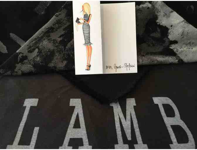 Beautiful Large Square Scarf from Gwen Stefani's Fashion Line L.A.M.B.