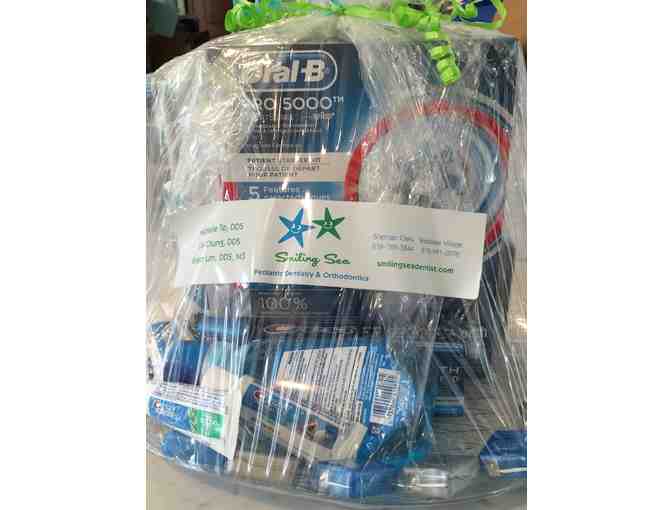 Hygiene Basket from Dr .To, DDS at Smiling Sea Pediatric Dentistry