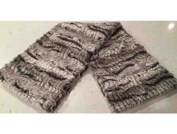 Cozy Dream Infinity Scarf--Snow Leopard