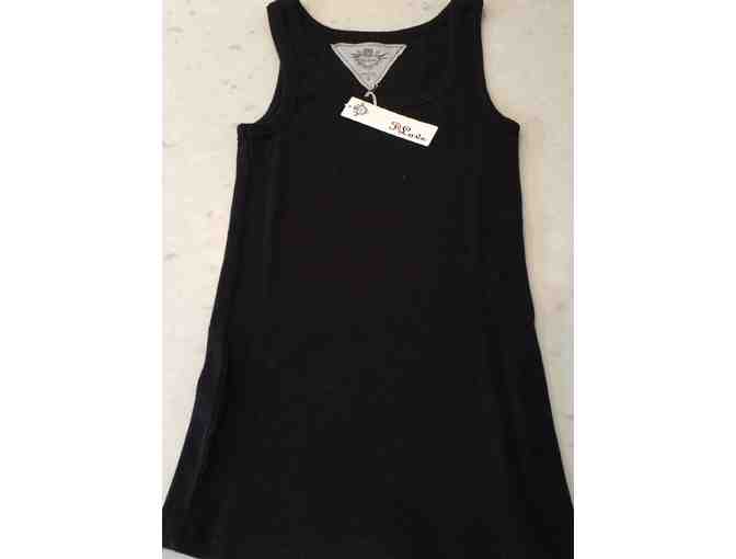 T2Love Black Tank Top and Flowy B & W Cotton Pant Girls Size 8