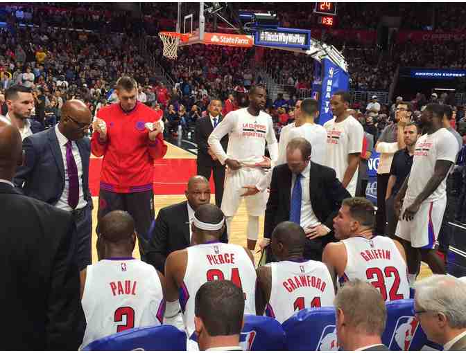 Clippers vs. Lakers-- 2 Courtside Seats