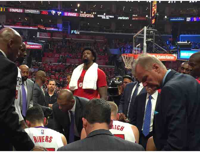 Clippers vs. Lakers-- 2 Courtside Seats