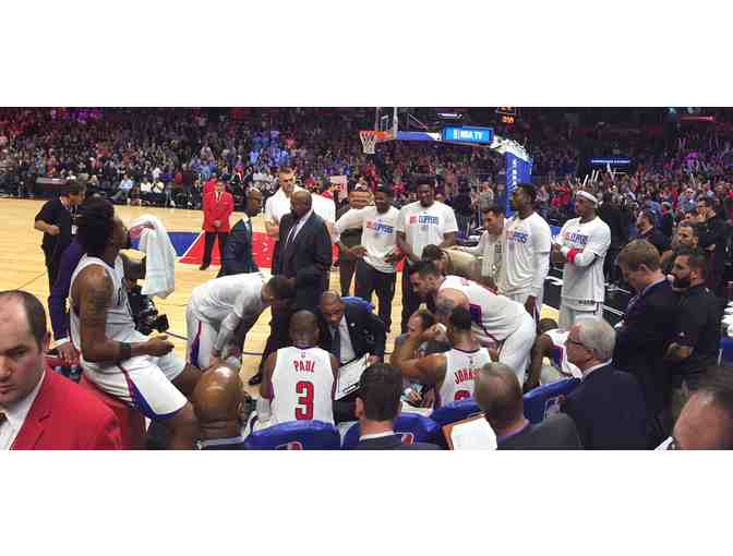 Clippers vs. Lakers-- 2 Courtside Seats