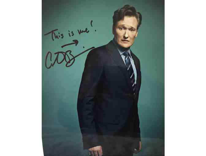 4 Tickets to a Live Taping of CONAN with Signed Photo & Other Show Memorabilia