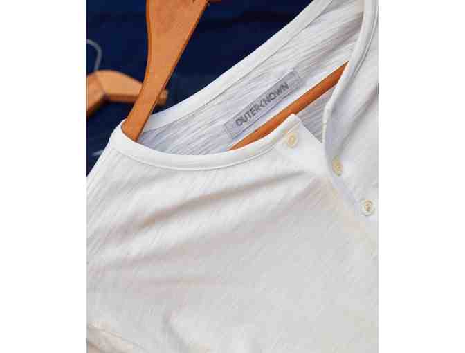 Set of Two Henley Shirts by Outerknown, Mens L