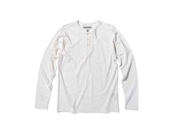 Set of Two Henley Shirts by Outerknown, Mens L - Photo 3