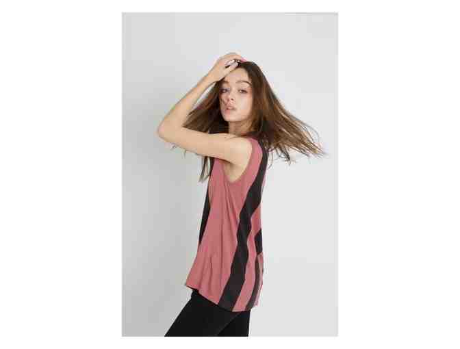 June 7.2 - Hayden Punk Tee in Red and Black, Size XS