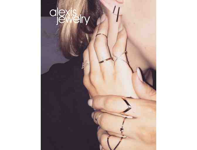 Diamond X Ring from Alexis Jewelry