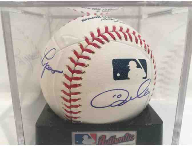 LA Dodgers' '1973-1981 Longest Running Infield' Autographed MLB Baseball